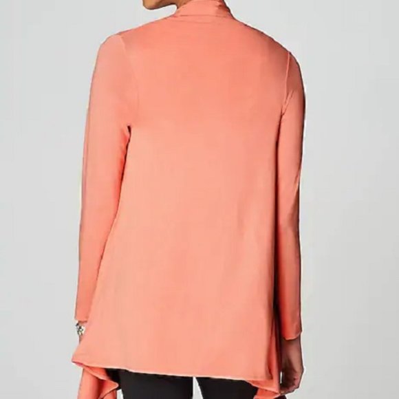 J. Jill | Jackets & Coats | J Jill Wearever Two Way Stream Blue Jacket ...